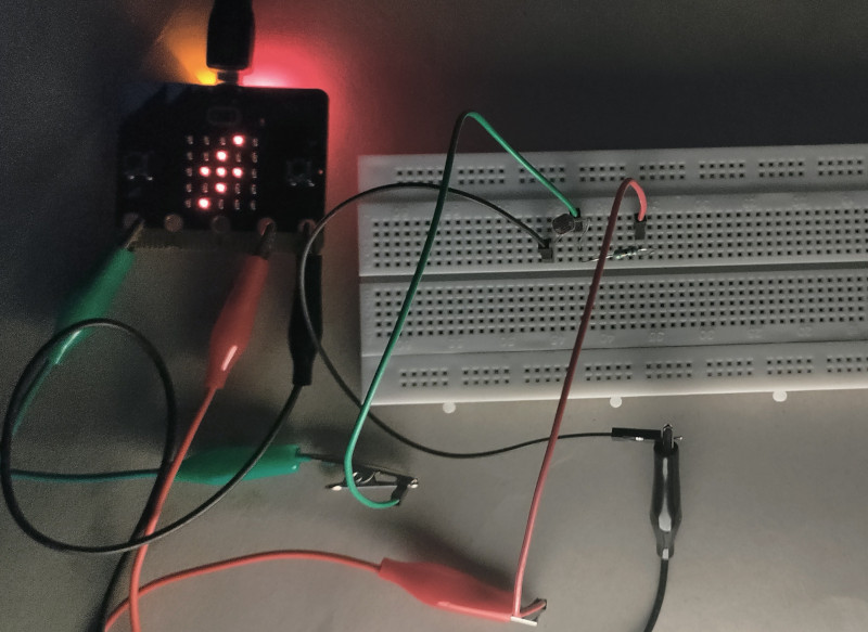 LDR microbit circuit
